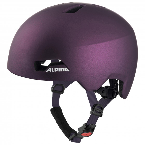 Alpina - Kid's Hackney - Velohelm Gr 47-51 cm;51-56 cm blau;gelb/grün;grau/schwarz;grün;lila;rot von Alpina