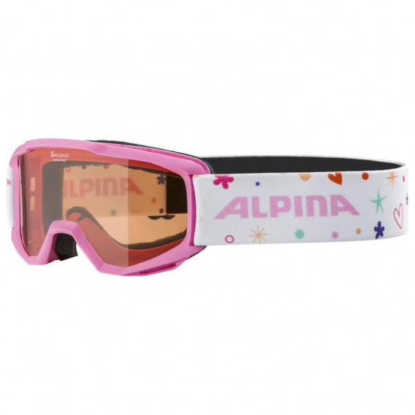 Alpina - Kid's Piney S1 - Skibrille bunt von Alpina