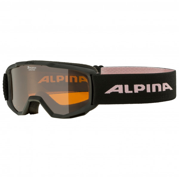 Alpina - Kid's Piney Singleflex Hicon S2 - Skibrille braun;grau;schwarz von Alpina