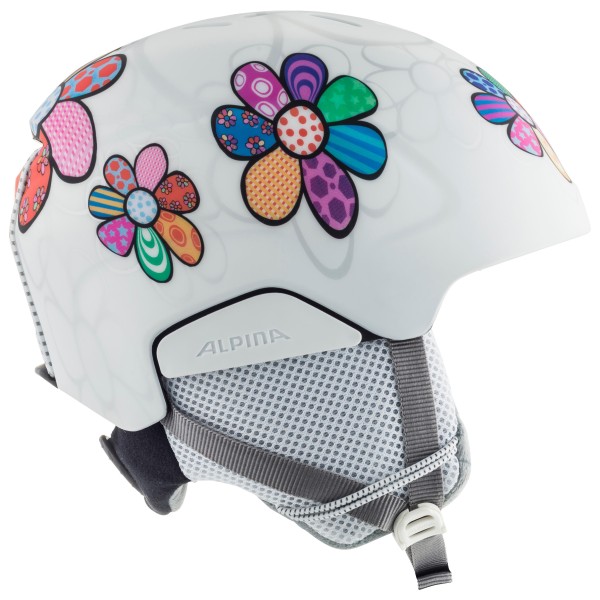 Alpina - Kid's Pizi - Skihelm Gr 46-51 cm grau von Alpina