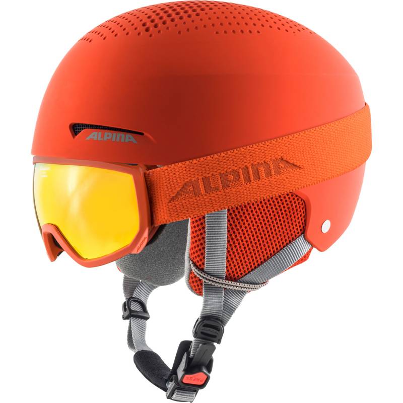 Alpina Kinder Zupo+Scarabeo Jr. Set Skihelm von Alpina