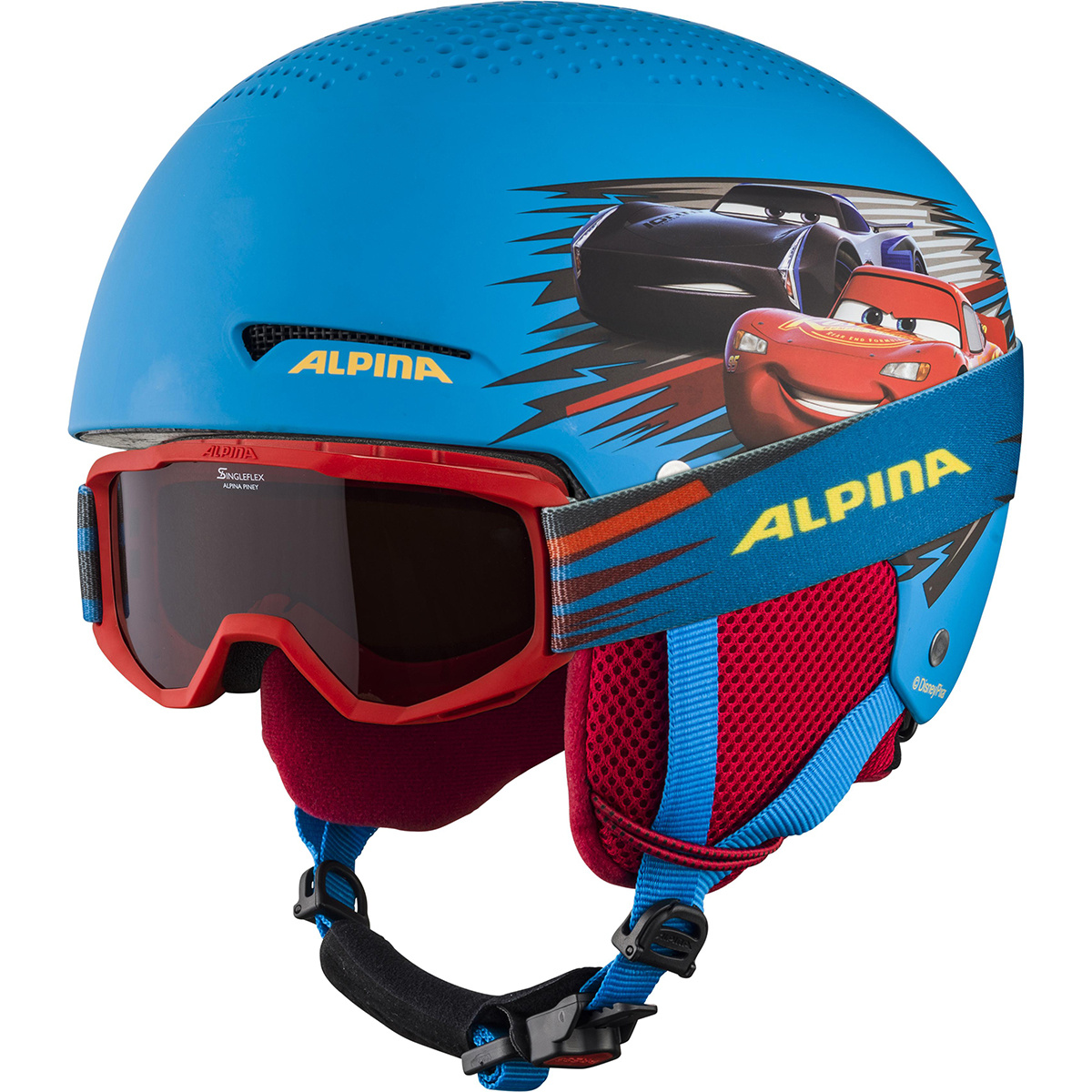 Alpina Kinder Zupo Disney Set Skihelm von Alpina