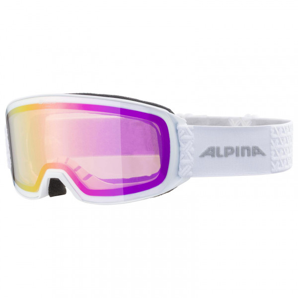 Alpina - Nakiska Hicon Mirror S2 - Skibrille beige;türkis;weiß von Alpina