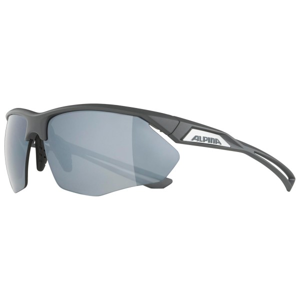 Alpina - Nylos HR Ceramic Mirror S3 - Velobrille ;grau/schwarz;weiß/rosa Alpina - Nylos HR Ceramic Mirror S3 - Velobrille ;grau/schwarz;weiß/rosa von Alpina