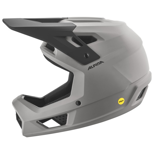 Alpina - Pikes Mips - Velohelm Gr 52-55 cm;56-59 cm;60-63 cm grau/schwarz;schwarz von Alpina