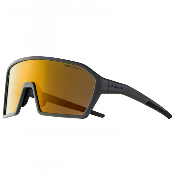 Alpina - Ram HM+ Hicon Mirror Cat 3 - Velobrille blau;braun von Alpina