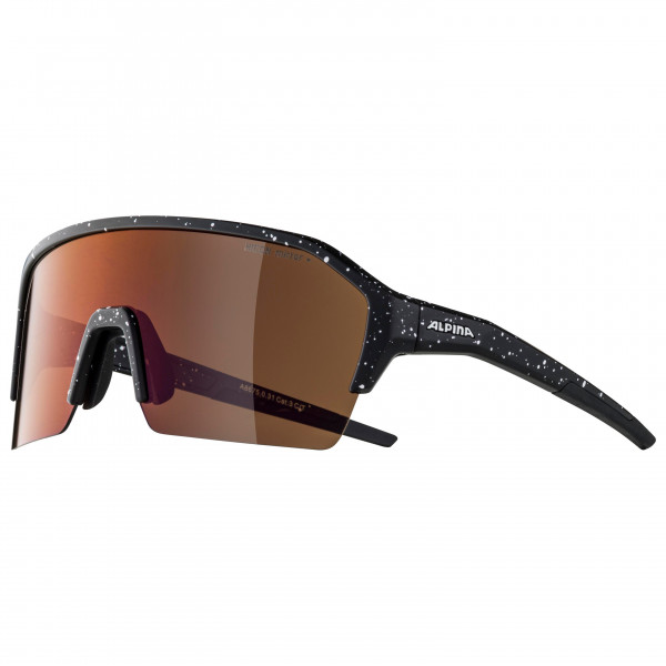 Alpina - Ram HR HM+ Hicon Mirror Cat 3 - Velobrille braun von Alpina