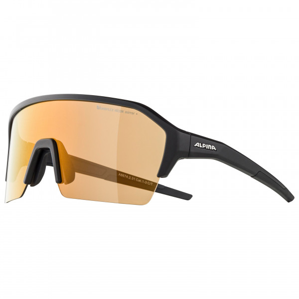 Alpina - Ram HR HVLM+ Varioflex Hicon Mirror Cat 1-3 - Velobrille beige von Alpina