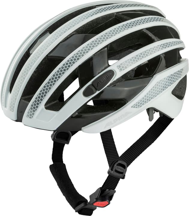 Alpina Ravel Reflective Velohelm eisblau von Alpina