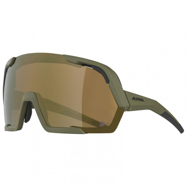 Alpina - Rocket Bold Q-Lite Mirror Cat. 3 - Velobrille oliv Alpina - Rocket Bold Q-Lite Mirror Cat. 3 - Velobrille oliv von Alpina