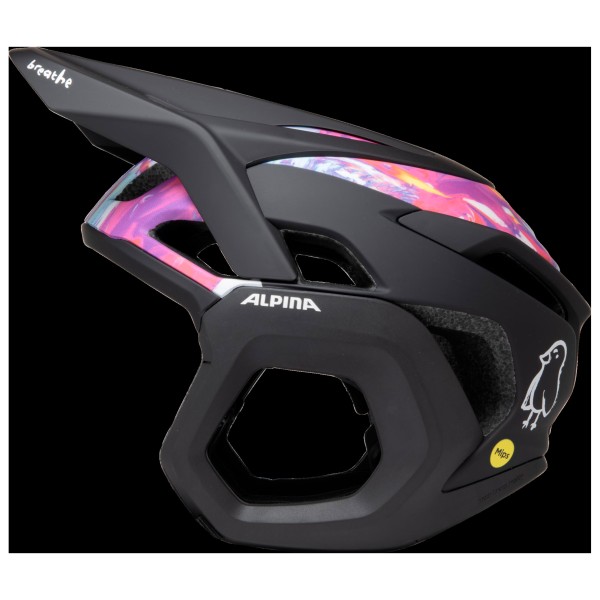 Alpina - Root MIPS - Velohelm Gr 52-57 cm schwarz von Alpina