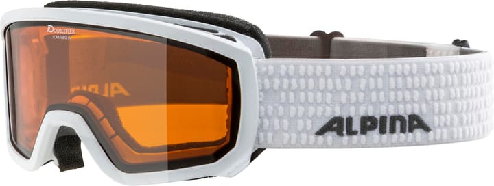 Alpina Scarabeo JR DH Skibrille weiss von Alpina