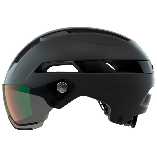 Alpina - Soho Visor V - Velohelm Gr 52-56 cm weiß von Alpina