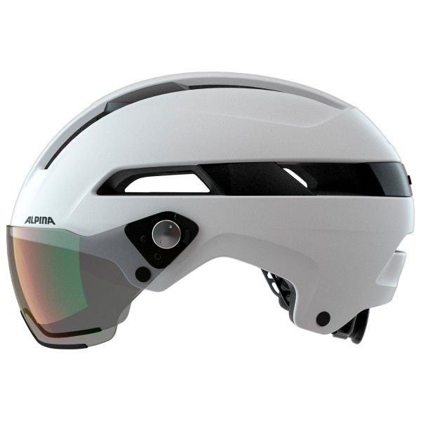 Alpina - Soho Visor V - Velohelm Gr 52-56 cm weiß von Alpina