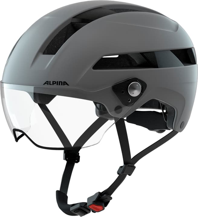 Alpina Soho Visor Velohelm grau von Alpina