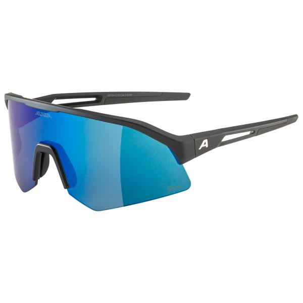 Alpina - Sonic HR Q-Lite Mirror Cat. 3 - Velobrille blau;bunt;grau von Alpina