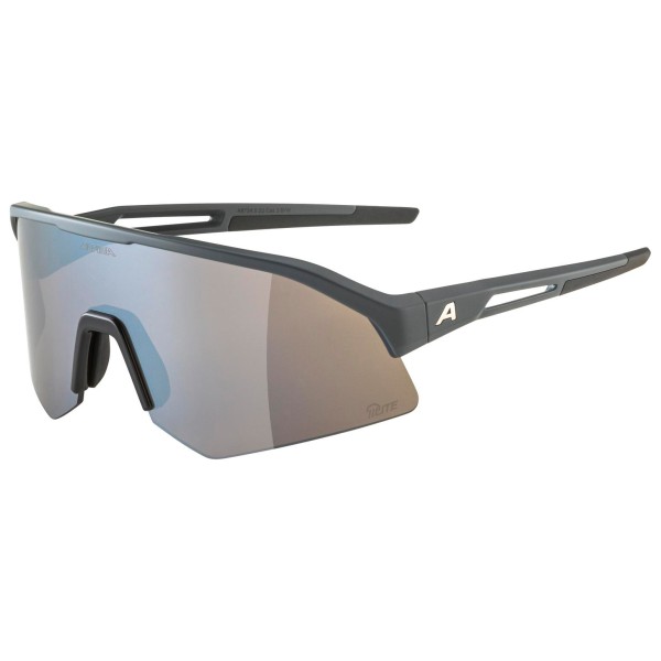 Alpina - Sonic HR Q-Lite Mirror Cat. 3 - Velobrille grau von Alpina