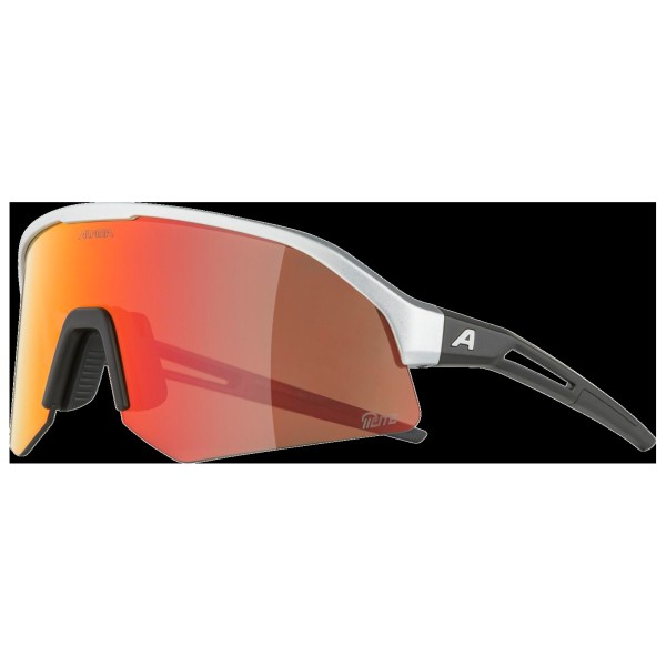 Alpina - Sonic HR Q-Lite Mirror S3 - Velobrille bunt;lila von Alpina