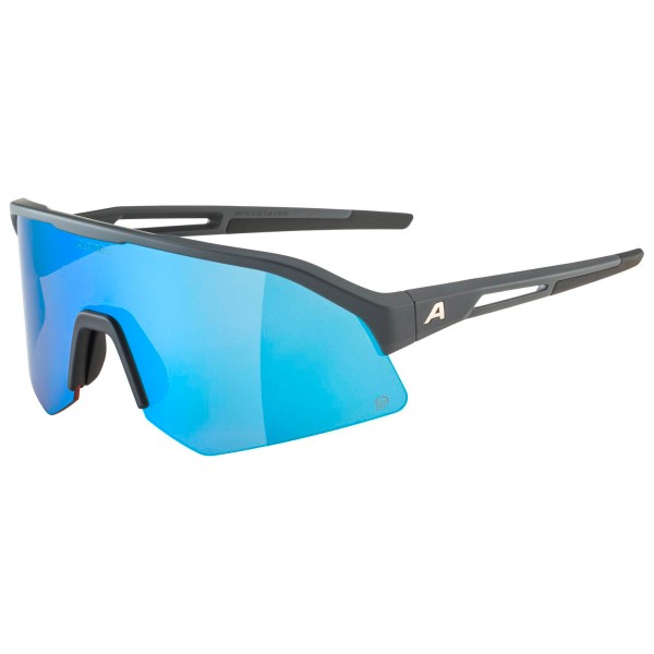 Alpina - Sonic HR Q Mirror Cat. 2 - Velobrille blau;rosa von Alpina