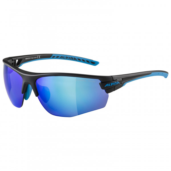 Alpina - Tri-Scray 2.0 HR Mirror Cat 0+2+3 - Velobrille blau von Alpina