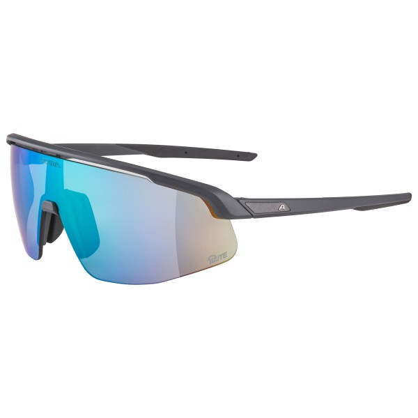 Alpina - Turbo Pro Q-Lite Mirror S2 - Velobrille schwarz von Alpina