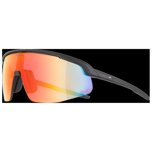 Alpina - Turbo Pro Q-Lite Mirror S2 - Velobrille schwarz von Alpina