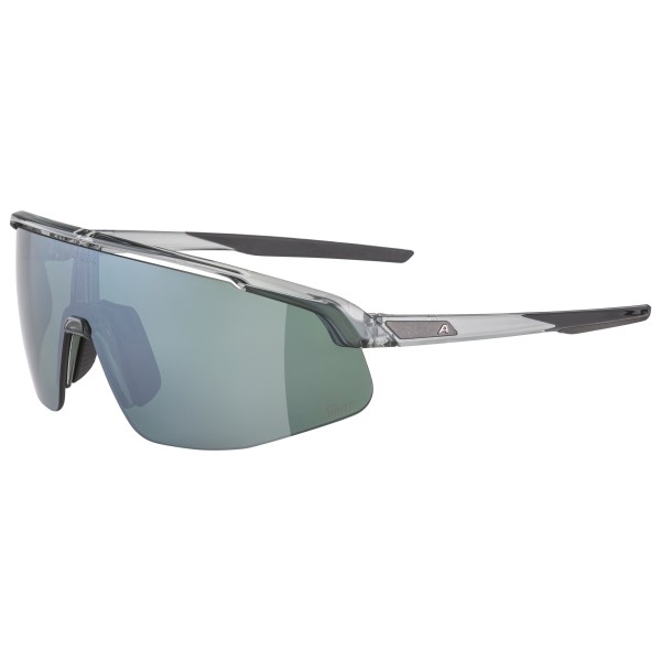 Alpina - Turbo Pro Q-Lite Mirror S3 - Velobrille grau/schwarz von Alpina