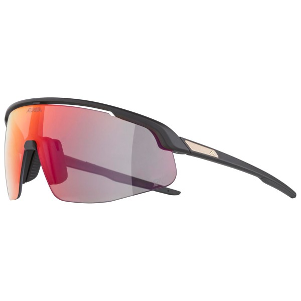 Alpina - Turbo Pro QV Mirror Photochromic S1-3 - Velobrille bunt;rosa von Alpina