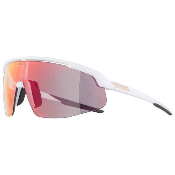 Alpina - Turbo Pro QV Mirror Photochromic S1-3 - Velobrille rosa von Alpina