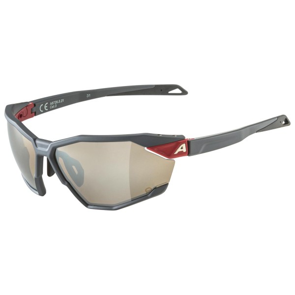 Alpina - Twist Six Q Mirror S3 - Velobrille blau von Alpina