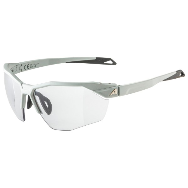 Alpina - Twist Six S HR V Cat. 1-3 - Sonnenbrille weiß/grau von Alpina