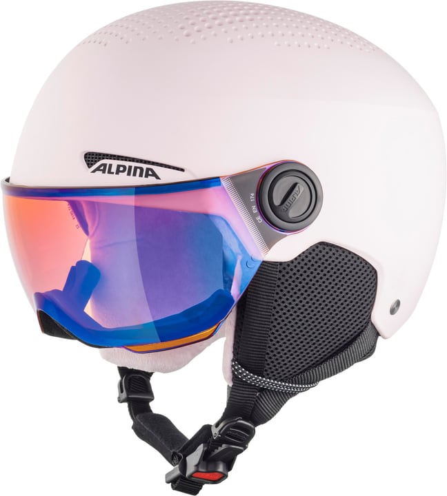 Alpina Zupo Visor Skihelm rosa von Alpina