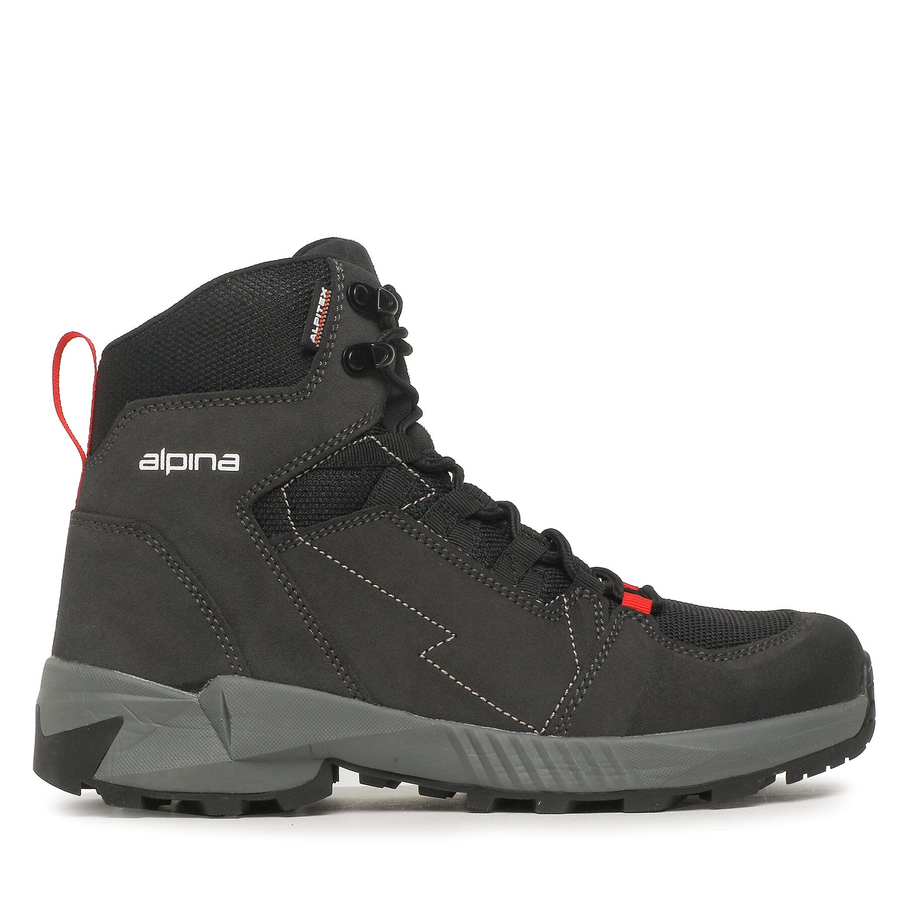 Trekkingschuhe Alpina Tacker Mid 627D-2 Schwarz von Alpina