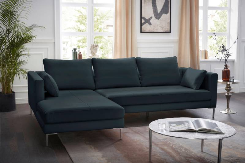 Alte Gerberei Ecksofa »Marinus, L-Form«, inkl. Rückenkissen, Ottomane wahlweise rechts oder links Alte Gerberei Ecksofa »Marinus, L-Form«, inkl. Rückenkissen, Ottomane wahlweise rechts oder links von Alte Gerberei
