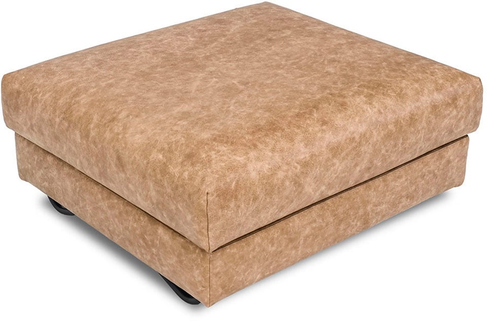 Alte Gerberei Hocker, Extravagante Füsse aus lackiertem Metall Alte Gerberei Hocker, Extravagante Füsse aus lackiertem Metall von Alte Gerberei