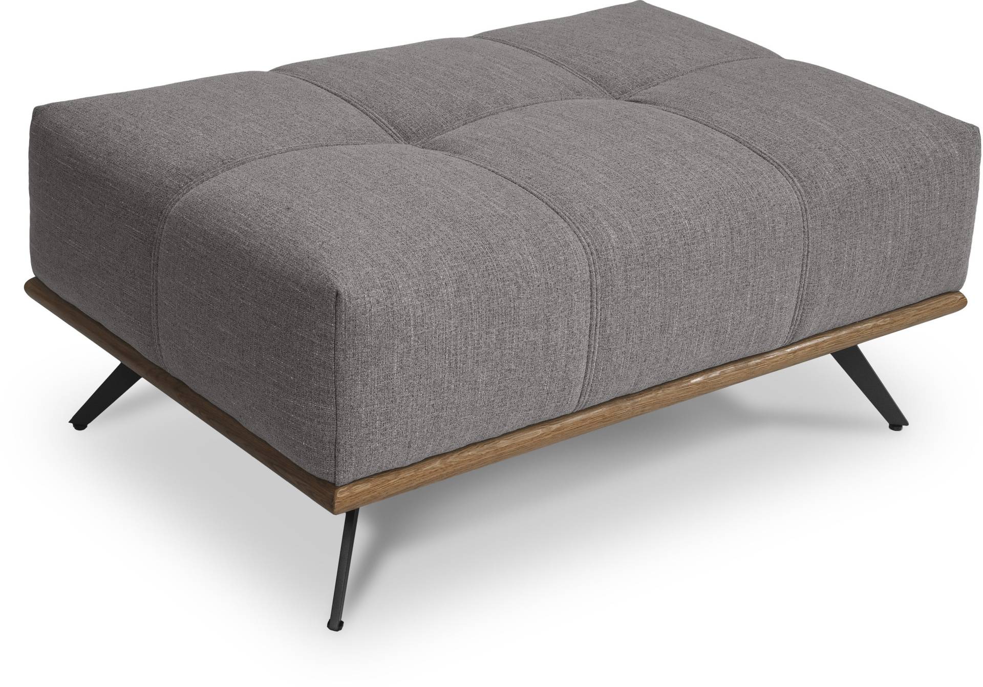 Alte Gerberei Hocker, Extravagante Füsse aus lackiertem Metall Alte Gerberei Hocker, Extravagante Füsse aus lackiertem Metall von Alte Gerberei