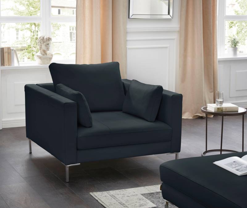Alte Gerberei Sessel »Marinus Loungesessel, Clubsessel«, mit schmalen Lehnen, inklusive Rückenkissen & Armlehnkissen Alte Gerberei Sessel »Marinus Loungesessel, Clubsessel«, mit schmalen Lehnen, inklusive Rückenkissen & Armlehnkissen von Alte Gerberei