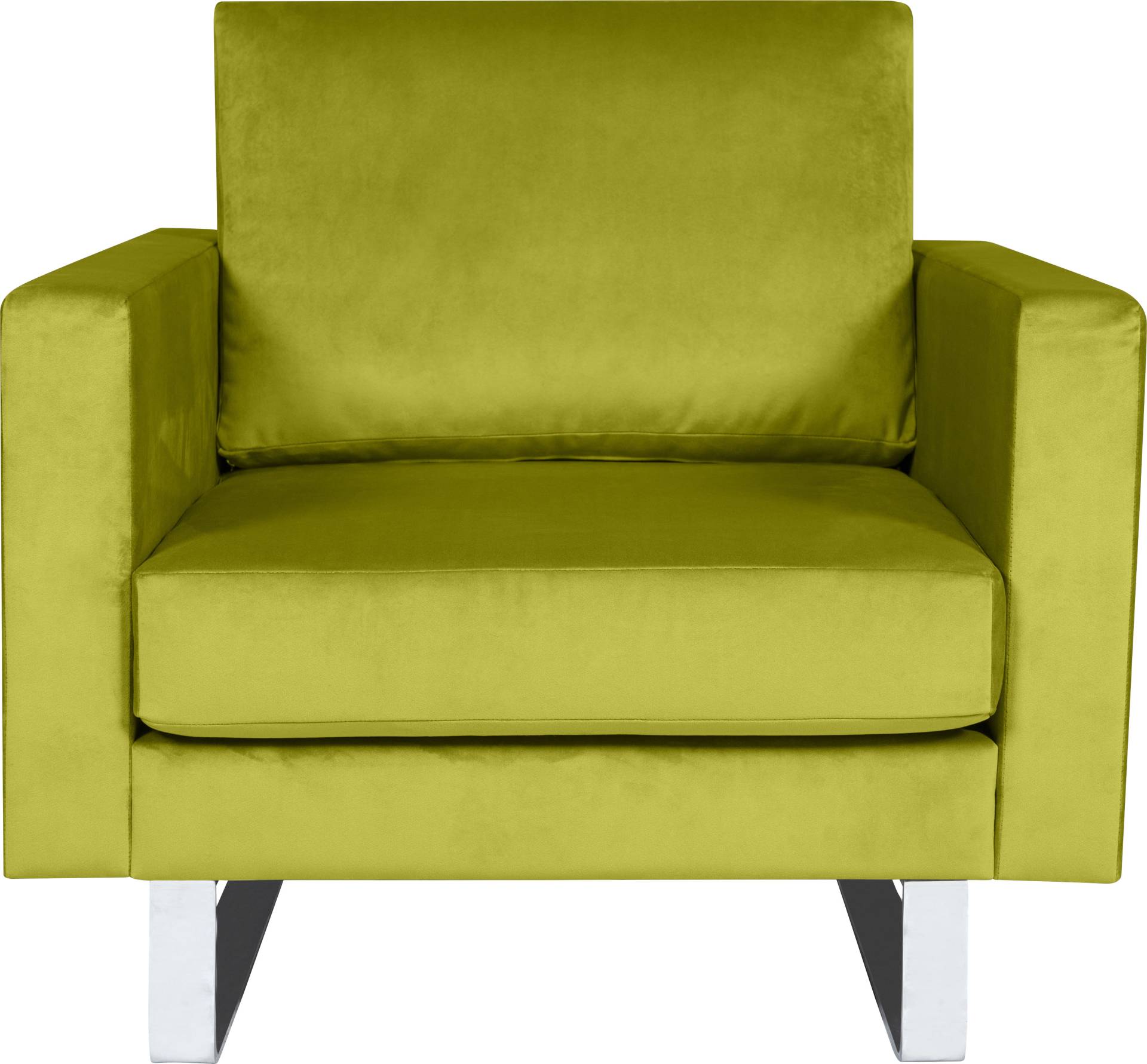 Alte Gerberei Sessel »Velina Loungesessel, Designsessel«, mit Metallkufen Alte Gerberei Sessel »Velina Loungesessel, Designsessel«, mit Metallkufen von Alte Gerberei