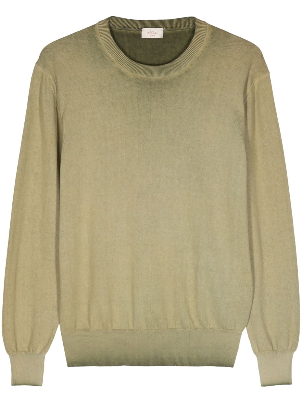 Altea bleached-effect jumper - Green von Altea