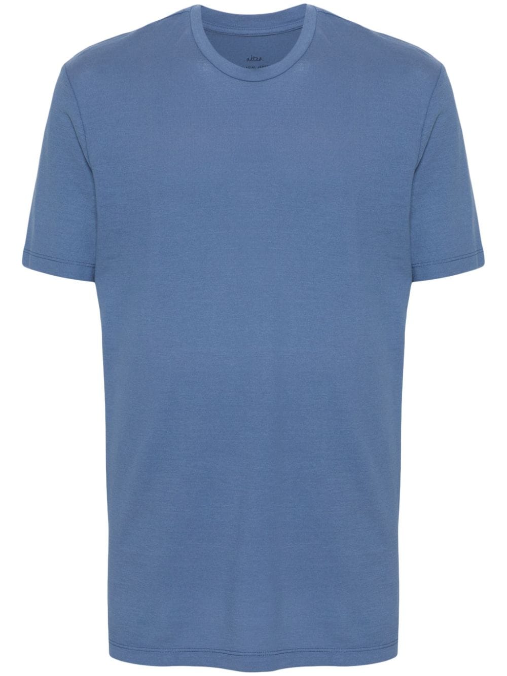 Altea crew-neck cotton T-shirt - Blue von Altea