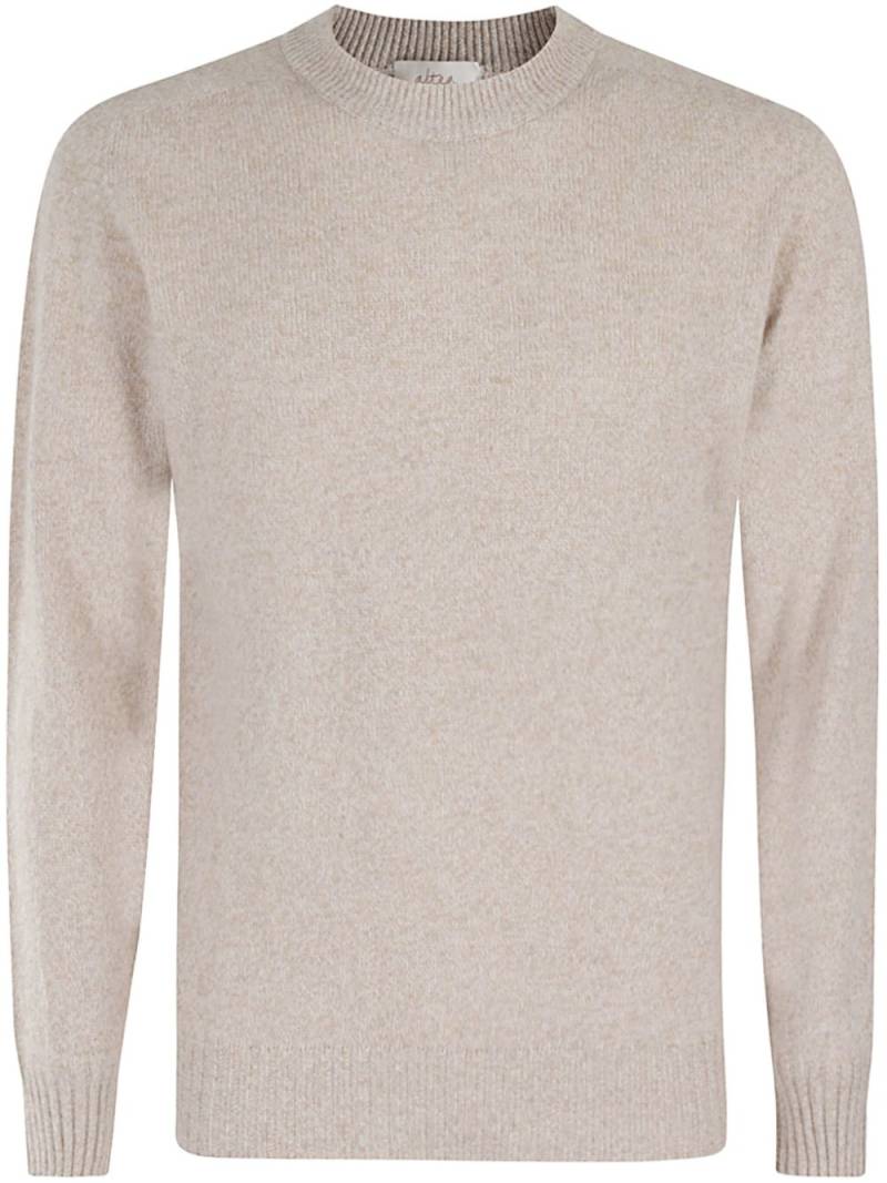 Altea crew-neck jumper - Neutrals von Altea