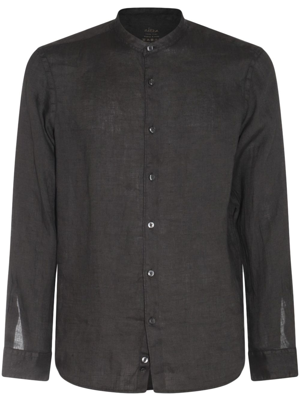 Altea linen shirt - Black von Altea