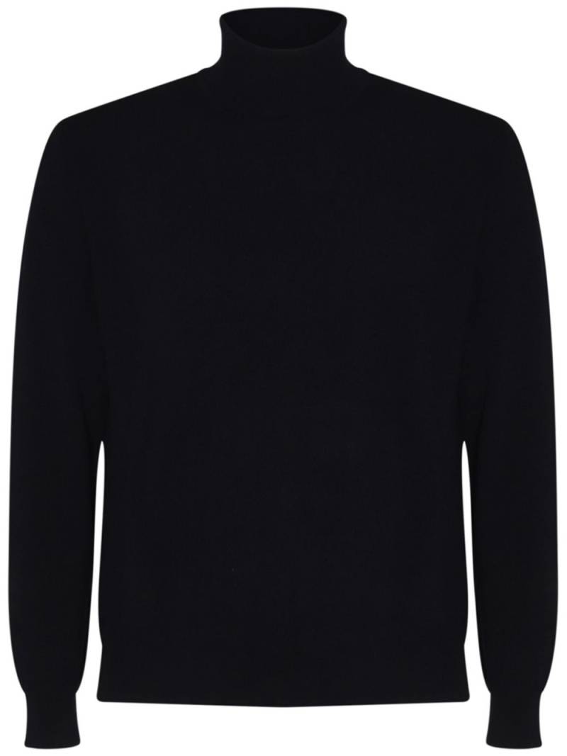 Altea roll-neck knitted jumper - Blue von Altea