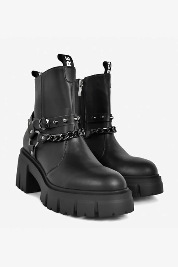 Altercore Vegan Morgati Plateaustiefelette | Schwarz | Damen  | EU38 von Altercore