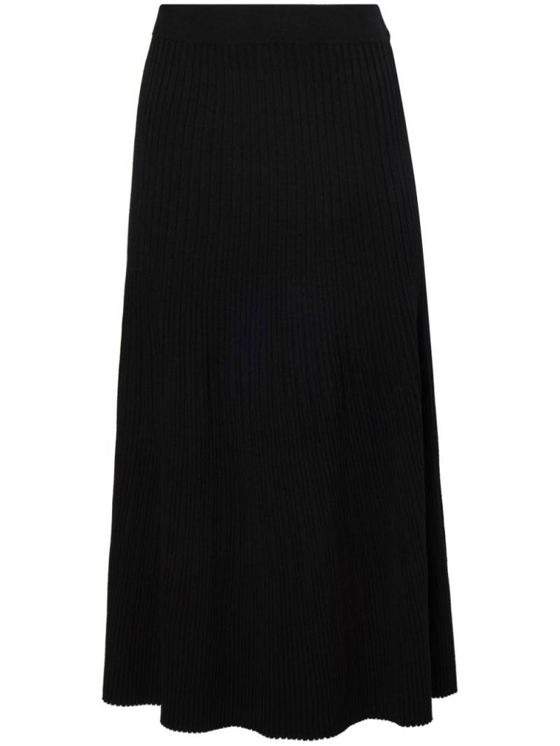 Altuzarra Irene flared skirt - Black von Altuzarra