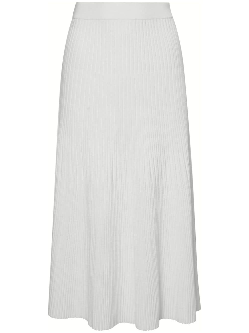 Altuzarra Irene flared skirt - White von Altuzarra