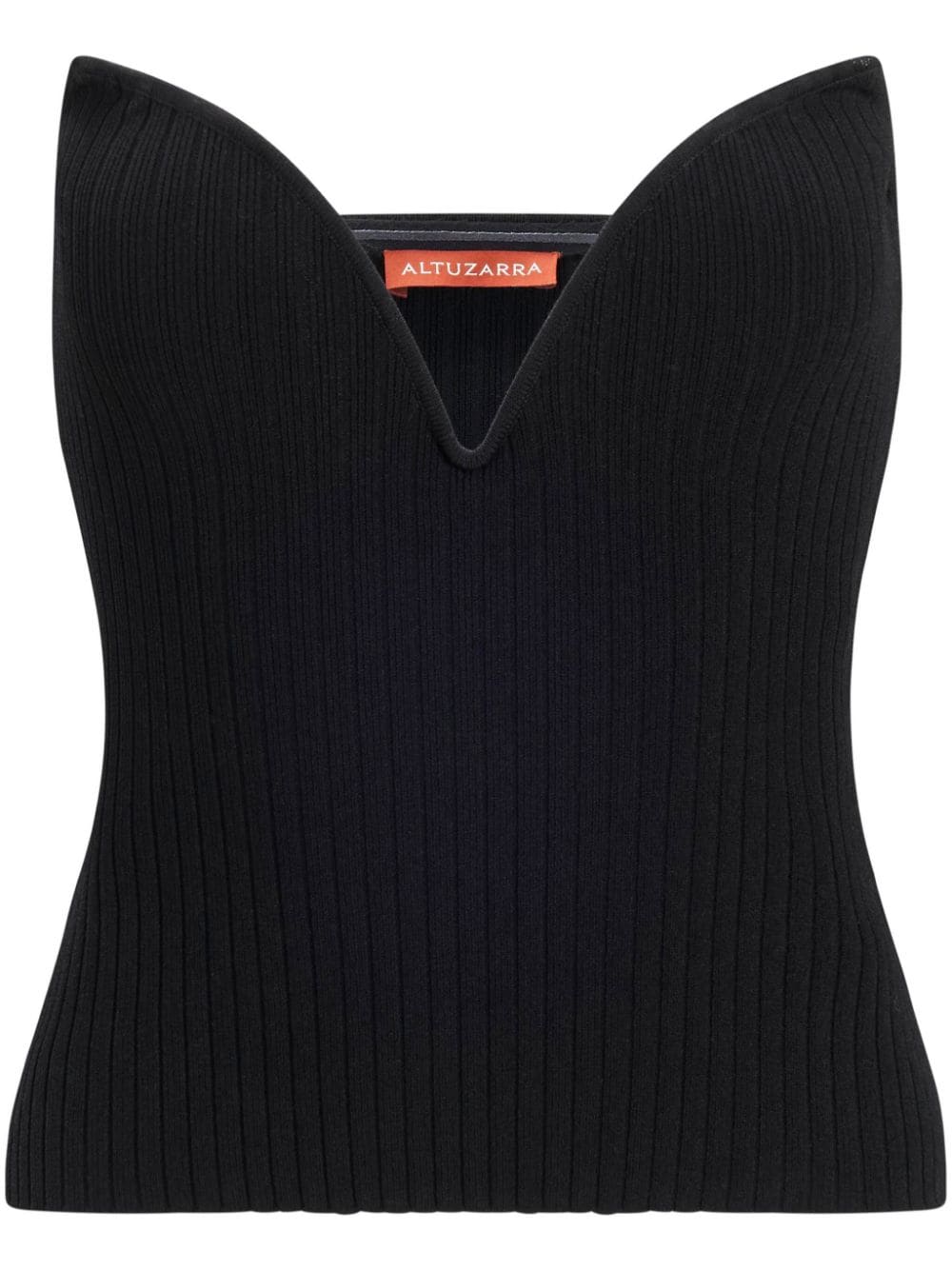 Altuzarra Lennon top - Black von Altuzarra