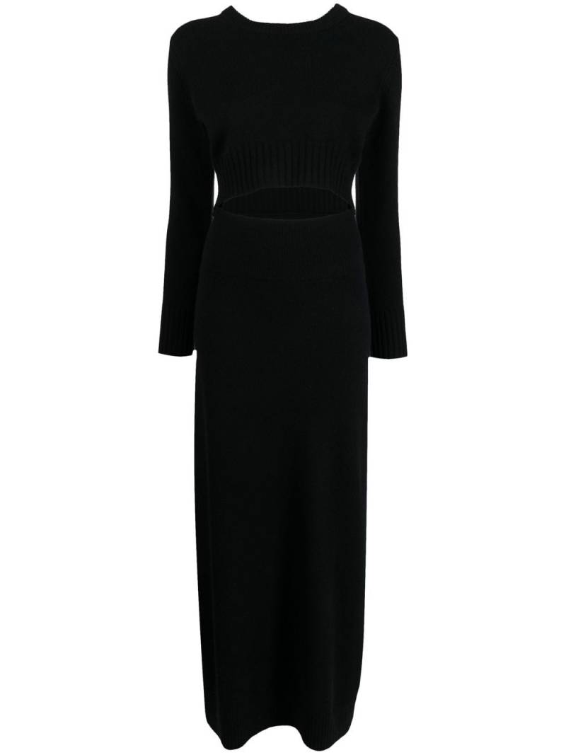 Altuzarra Miami knitted cut-out dress - Black von Altuzarra