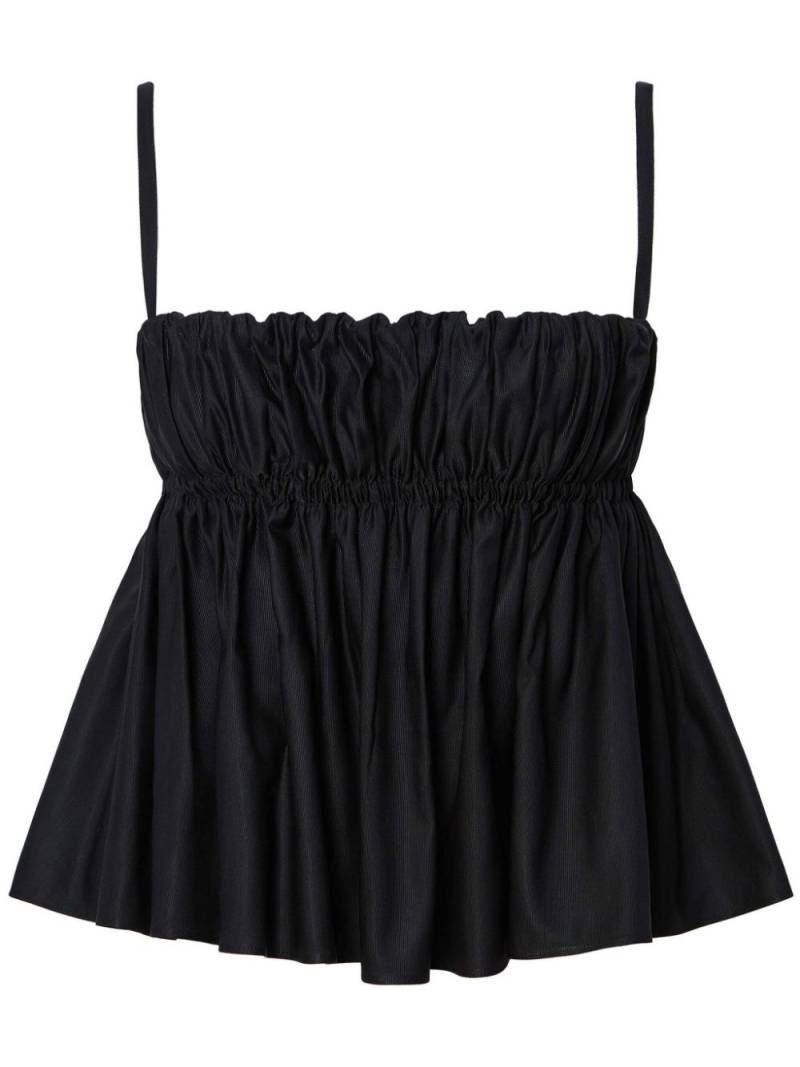 Altuzarra Momoko peplum-hem top - Black von Altuzarra