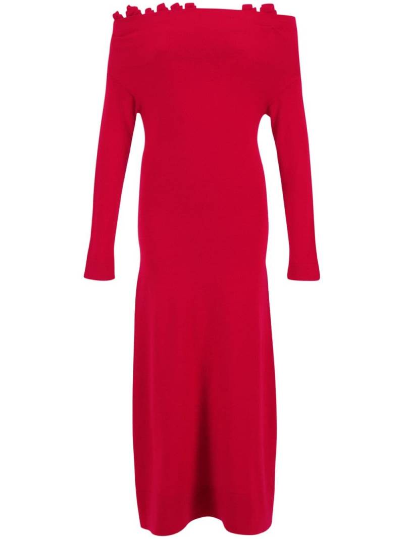 Altuzarra cashmere midi dress - Red von Altuzarra